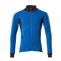 MASCOT® Workwear Sweatshirt met rits | ACCELERATE | 91010 helder blauw/donkermarine | 18484-962-9101