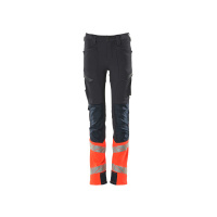 MASCOT® Workwear Werkbroeken voor kinderen | ACCELERATE SAFE | 10222 donkermarine/hi-vis rood | 1997