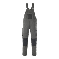 MASCOT® Workwear Amerikaanse overall met kniezakken | UNIQUE | 1809 donkerantraciet/zwart | 12069-20