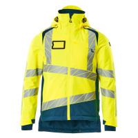MASCOT® Workwear Winterjas | ACCELERATE SAFE | 1744 hi-vis geel/donkerpetrol | 19335-231-1744