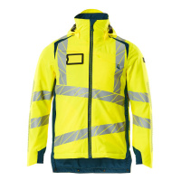MASCOT® Workwear Winterjas | ACCELERATE SAFE | 1744 hi-vis geel/donkerpetrol | 19035-449-1744