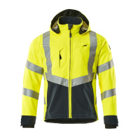 MASCOT® Workwear Softshell jas | SAFE SUPREME | 17010 hi-vis geel/donkermarine | 15502-246-17010