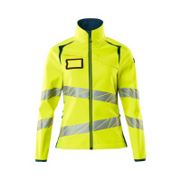 MASCOT® Workwear Softshell jas | ACCELERATE SAFE | 1744 hi-vis geel/donkerpetrol | 19012-143-1744