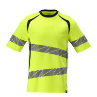 MASCOT® Workwear T-shirt | ACCELERATE MULTISAFE | 17010 hi-vis geel/donkermarine | 21382-327-17010