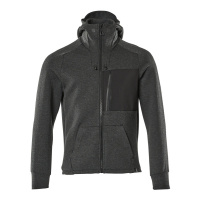 MASCOT® Workwear Capuchontrui met rits | ADVANCED | 09 zwart | 17384-319-09