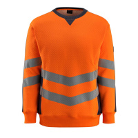 MASCOT® Workwear Sweatshirt | SAFE SUPREME | 14010 hi-vis oranje/donkermarine | 50126-932-14010