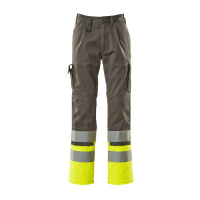 MASCOT® Workwear Werkbroek met kniezakken | SAFE COMPETE | 88817 antraciet/hi-vis geel | 12379-430-8