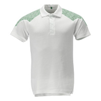 MASCOT® Workwear Poloshirt | FOOD & CARE | 06333 wit/helder groen | 20083-933-06333