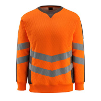 MASCOT® Workwear Sweatshirt | SAFE SUPREME | 1418 hi-vis oranje/donkerantraciet | 50126-932-1418