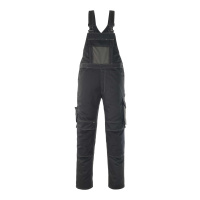MASCOT® Workwear Amerikaanse overall met kniezakken | UNIQUE | 0918 zwart/donkerantraciet | 12069-20