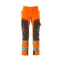 MASCOT® Workwear Werkbroek met kniezakken | ACCELERATE SAF | 1418 hi-vis oranje/donkerantraciet | 19