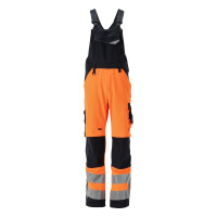 MASCOT® Workwear Amerikaanse overall met kniezakken | SA | 14010 hi-vis oranje/donkermarine | 15569-