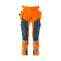 MASCOT® Workwear Werkbroek met spijkerzakken | ACCELERATE SAFE | 1444 hi-vis oranje/donkerpetrol | 1