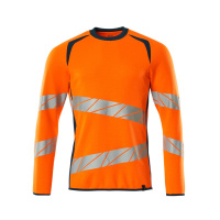 MASCOT® Workwear Sweatshirt | ACCELERATE SAFE | 1444 hi-vis oranje/donkerpetrol | 19084-781-1444
