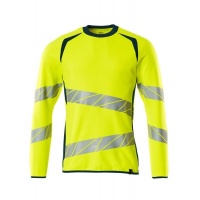 MASCOT® Workwear Sweatshirt | ACCELERATE SAFE | 1744 hi-vis geel/donkerpetrol | 19084-781-1744
