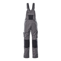 MASCOT® Workwear Amerikaanse overall met kniezakken | UNIQUE | 88809 antraciet/zwart | 12169-442-888