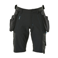 MASCOT® Workwear Shorts met spijkerzakken | ADVANCED | 09 zwart | 17149-311-09