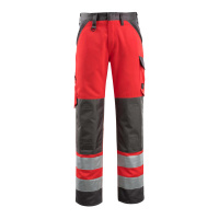 MASCOT® Workwear Werkbroek met kniezakken | SAFE LIGHT | 22218 hi-vis rood/donkerantraciet | 15979-9