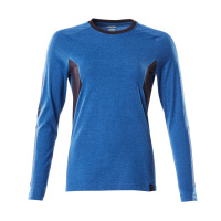 MASCOT® Workwear T-shirt, met lange mouwen | ACCELERATE | 91010 helder blauw/donkermarine | 18391-95