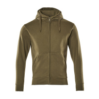 MASCOT® Workwear Capuchontrui met rits | CROSSOVER | 33 mosgroen | 51590-970-33