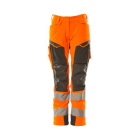 MASCOT® Workwear Werkbroek met kniezakken | ACCELERATE SAFE | 1418 hi-vis oranje/donkerantraciet | 1