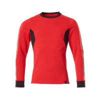 MASCOT® Workwear Sweatshirt | ACCELERATE | 20209 signaalrood/zwart | 18384-962-20209