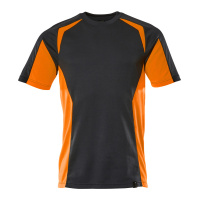MASCOT® Workwear T-shirt | ACCELERATE SAFE | 01014 donkermarine/hi-vis oranje | 22082-771-01014
