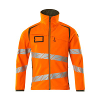 MASCOT® Workwear Softshell jas | ACCELERATE SAFE | 1433 hi-vis oranje/mosgroen | 19002-143-1433