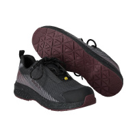 MASCOT® Workwear Veiligheidsschoenen laag | FOOTWEAR CUSTOMIZED | 8922 steengrijs/bordeaux | F1600-9