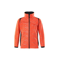 MASCOT® Workwear Softshell jas voor kinderen | ACCELERATE | 22210 hi-vis rood/donkermarine | 19902-2
