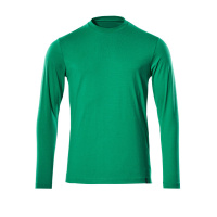MASCOT® Workwear T-shirt, met lange mouwen | CROSSOVER | 333 helder groen | 20181-959-333