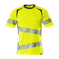 MASCOT® Workwear T-shirt | ACCELERATE SAFE | 17010 hi-vis geel/donkermarine | 19082-771-17010
