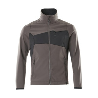 MASCOT® Workwear Softshell jas | ACCELERATE | 1809 donkerantraciet/zwart | 20102-253-1809