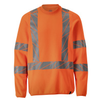 MASCOT® Workwear Sweatshirt | ACCELERATE SAFE | 14 hi-vis oranje | 22184-781-14