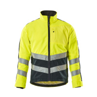 MASCOT® Workwear Fleece jas | SAFE SUPREME | 17010 hi-vis geel/donkermarine | 15503-259-17010