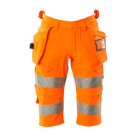 MASCOT® Workwear Shorts, lange met spijkerzakken | ACCELERATE SAFE | 14 hi-vis oranje | 19349-711-14