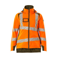 MASCOT® Workwear Winterjas | ACCELERATE SAFE | 1433 hi-vis oranje/mosgroen | 19045-449-1433