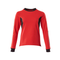 MASCOT® Workwear Sweatshirt | ACCELERATE | 20209 signaalrood/zwart | 18394-962-20209