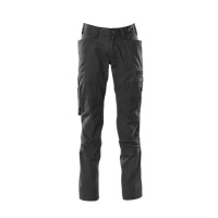 MASCOT® Workwear Werkbroek met kniezakken | ACCELERATE | 09 zwart | 18579-442-09