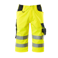 MASCOT® Workwear Shorts, lange | SAFE SUPREME | 17010 hi-vis geel/donkermarine | 15549-860-17010