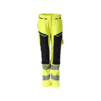MASCOT® Workwear Broek met kniezakken | ACCELERATE MULTISAFE | 17010 hi-vis geel/donkermarine | 210