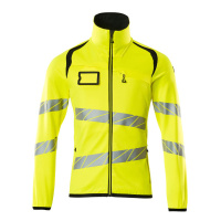 MASCOT® Workwear Fleecetrui met rits | ACCELERATE SAFE | 1709 hi-vis geel/zwart | 19103-315-1709