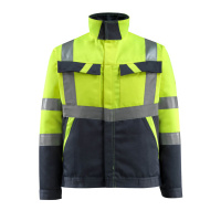 MASCOT® Workwear Jas | SAFE LIGHT | 17010 hi-vis geel/donkermarine | 15909-948-17010