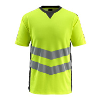 MASCOT® Workwear T-shirt | SAFE SUPREME | 1709 hi-vis geel/zwart | 50127-933-1709