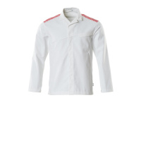 MASCOT® Workwear Jas | FOOD & CARE | 06202 wit/signaalrood | 20254-442-06202