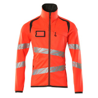 MASCOT® Workwear Fleecetrui met rits | ACCELERATE SAFE | 22218 hi-vis rood/donkerantraciet | 19103-3