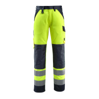 MASCOT® Workwear Werkbroek met kniezakken | SAFE LIGHT | 17010 hi-vis geel/donkermarine | 15979-948-