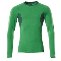 MASCOT® Workwear T-shirt, met lange mouwen | ACCELERATE | 33303 helder groen/groen | 18381-959-33303