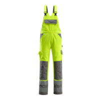 MASCOT® Workwear Amerikaanse overall met kniezakken | SAFE CO | 17888 hi-vis geel/antraciet | 07169-