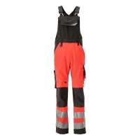 MASCOT® Workwear Amerikaanse overall met kniezakken | SAFE SUPREME | 22218 hi-vis rood/donkerantrac